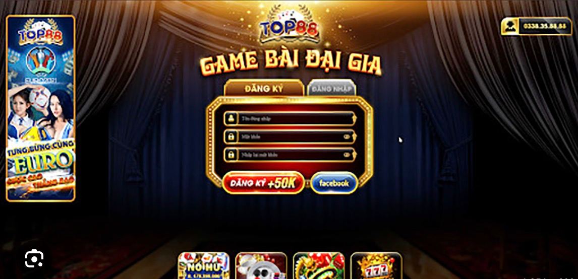 Giới thiệu về game bài trực tuyến tại Top88